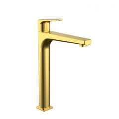 Purity Azure Tall Basin Faucet 1/2 Flex Gold PU156845508