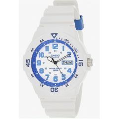 Casio For Female Dial Rubber Band Watch White MRW-200HC-7B2VDF