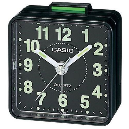 كاسيو ساعة منبه لون أسود TQ-140-1DF