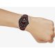 Casio Men's Watch Analog Leather Band Red MTP-VD02BL-5EUDF
