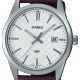 Casio Men's Watch Analog Leather Band Brown MTP-VD03L-5AUDF