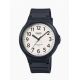 Casio Men Black Dial 48 mm Silicone Band Watch MW-240-7BVDF