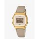 Casio Women's Digital Resin Leather Band Watch Beige LA680WEGL-5DF