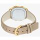 Casio Women's Digital Resin Leather Band Watch Beige LA680WEGL-5DF