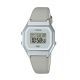 Casio Women's Digital Resin Leather Band Watch Gray LA680WEL-8DF