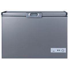 Passap Chest Freezer Defrost 330 Liter Silver ES400-Silver-Stainless
