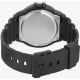 Casio Men's Water Resistant Rubber Strap Analog Watch 45 mm Black MRW-200H-7EVDF