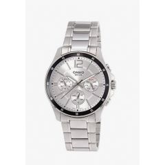Casio Men's Watch Analog Stainless Steel 43 mm Silver MTP-1374D-7AVDF