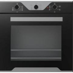 Fresh Built-In Gas Oven 60 cm Electric Grill With Air Fryer 56 L Black Modena