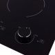 Fresh Built-In Electric Hob 2 Burners Black DOMINO