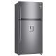 LG Top Freezer with Linear Compressor 592 Liter 21 Cubic Feet Dispenser Hygiene Fresh Filter Door Cooling GR-F822HLHM