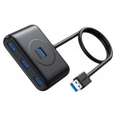 Ugreen USB 3.0 Hub With USB-C Port 1m Black CR113