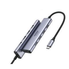 Ugreen USB-C 5-In-1 Multifunction Adapter Gray CM478