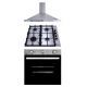 Purity Hood 60 cm 600 m3/h and 4 Eyes Gas Hob 60 cm and Gas Oven 60 cm PENTO60