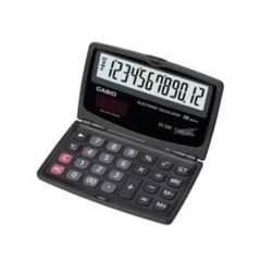 Casio Calculator With 12 Digit Display Black SX-220-W-DC