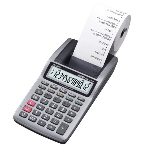 Casio Calculator with Printer HR-8TM-GY-AA-DH