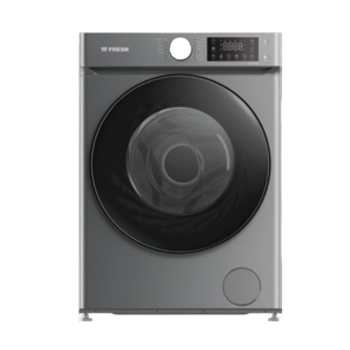 FRESH Washing Machine 8Kg Inverter Digital With Steam 1200 rpm Silver W8DD1255PC-DS