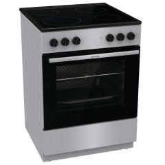 Gorenje Electric Cooker 60cm 4 Burners with Oven Capacity 65l GEC6A11SG