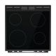 Gorenje Electric Cooker 60cm 4 Burners with Oven Capacity 65l GEC6A11SG