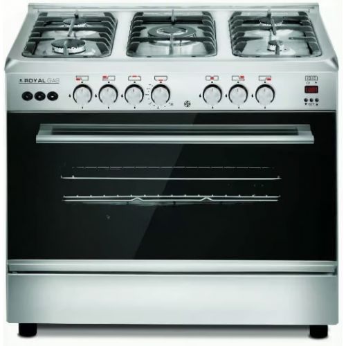 Royal Gas Cooker Crystal Cast With Fan Full Safety 90 * 60 cm 2010255