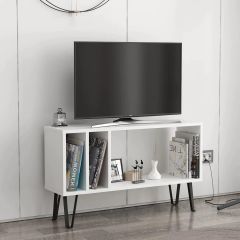 Wood & More Mdf TV Table 160*50*35 cm White WM-TVW5