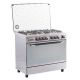 Royal Gas Cooker Perfect 5 Burners Cast Iron 60*90 cm With Fan Stainless 2010242