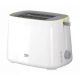 Beko Glow Toaster 2 Slices 800W White TAM 4220 W