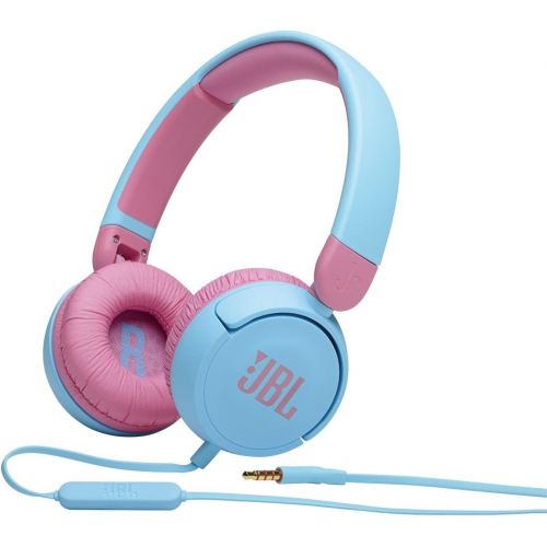JBL Wire On-Ear Headphones Blue*Pink JR310BLU