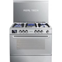 REAL TECH Cooker Smart Touch 5 Burners Cast Iron 60*90 Full Safety R6090SS-CA-TCH-FS-SMR