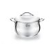 Zinox Cooking Curvy Pot Size 18 Silver 6222016800991