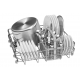 Bosch Dishwasher 12 Set Digital Screen Stainless Steel SMS45DI10V
