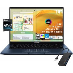 Asus ZenBook 14 OLED 14'' 2.8K CI5 8GB/256GB SSD/Ponder Blue Q409ZAEVO-I5256BL