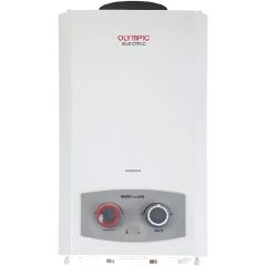 Olympic Water Heater Digital Gas 10 Liters With Adabter Natural Gas White OYG10113WL