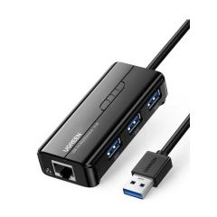 Ugreen USB 3.0 Hub with Gigabit Ethernet Adapter 20265