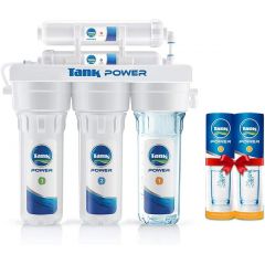 Tank Power 5-Stage Water Filter with 2 Cartridges