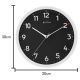 Titan Contemporary Wall Clock with Silent Sweep Technology 30 * 30 cm W0012PA01
