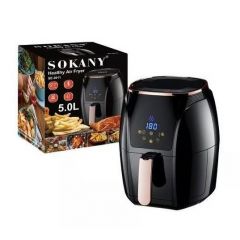 Sokany Digital Healthy Air Fryer 5L Black SE-3011