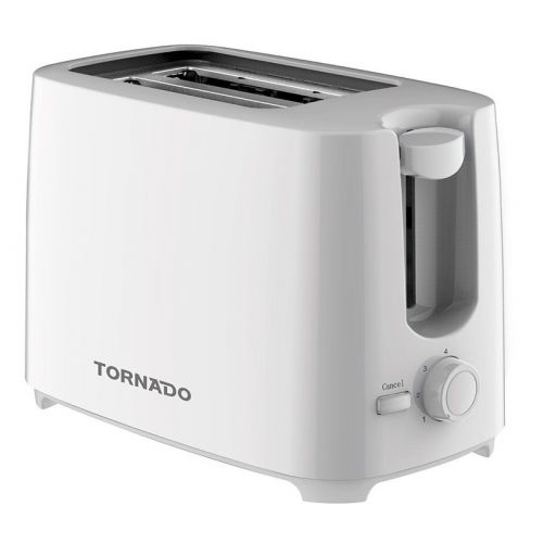 Tornado Toaster 2 Slices 700 Watt White TT-700