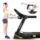 Top Fit Digital Treadmill with Massage Belt Situp Bench and Twister 68 x 127 cm 3.5 HP MT-732MS
