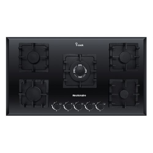 Unionaire Glass Built-In Hob 90 cm 5 Burners BH59G-8-IS