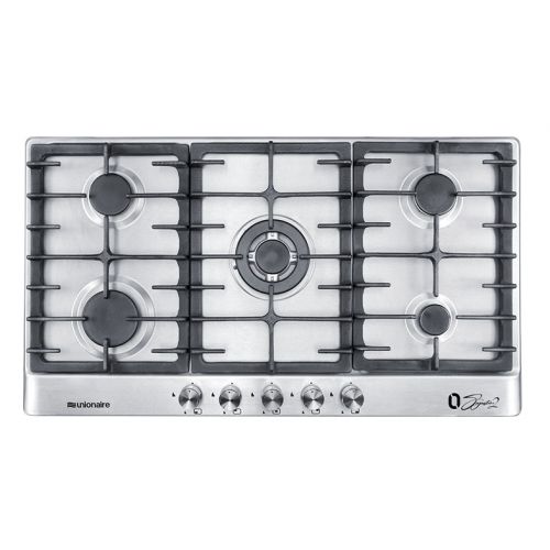 Unionaire Built-In Gas Hob 90 cm 5 Burners Stainless BH5090S-8-IS-OS