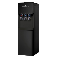 ARMADILLO Water Dispenser 3 Taps With Fridge WDS-FRI-BK-0000