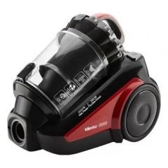Mienta Canister Vacuum Cleaner 2000 Watt Black Red VC19604B