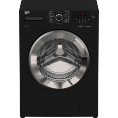 BEKO Washing Machine Full Automatic 8 KG 1200 rpm Inverter Black WTV 8612 XBCI