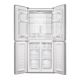 Haier Refrigerator 4 Doors 502 Liter Inverter Silver Inox HRF-550TDPD