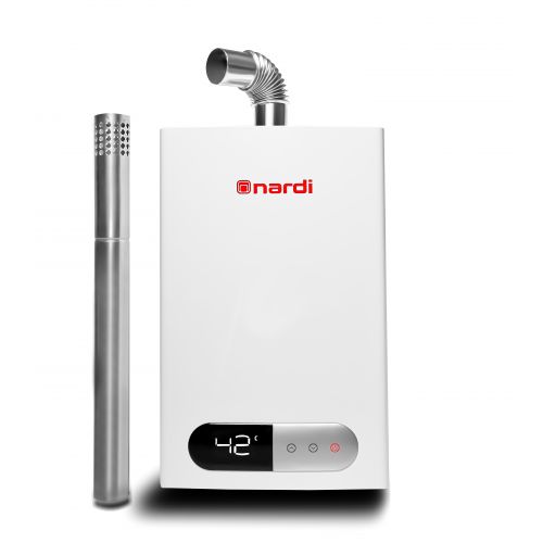 Nardi Gas Water Heater 16L White GWH16